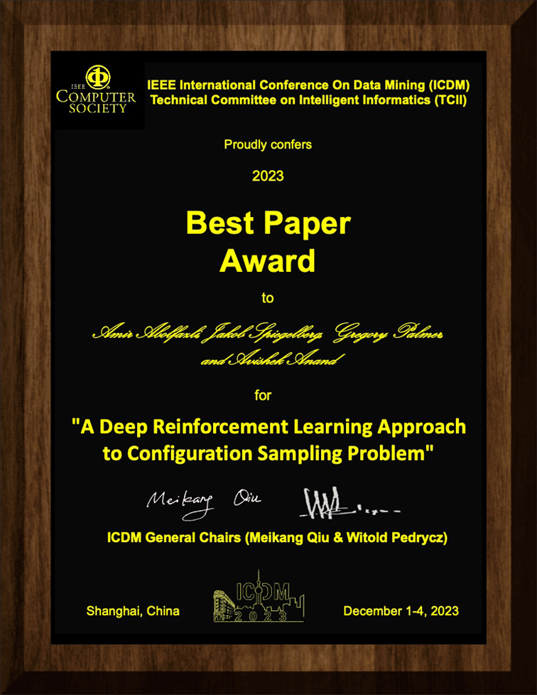 Awards for ICDM2023